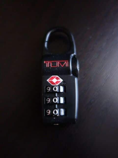 How to Set the Lock on Tumi Luggage