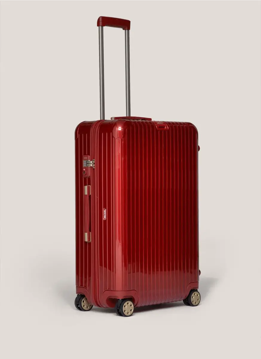 Rimowa’s Red Collection: A Sophisticated and Bold Choice