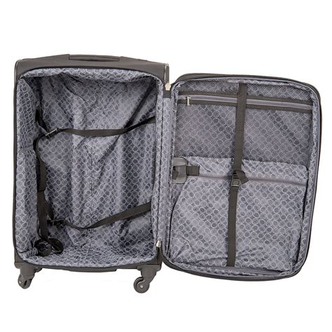 Delsey Luggage D-Lite Softside 25-Inch Lightweight Expandable Spinner ...