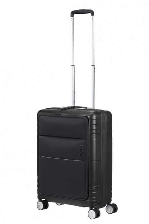 American Tourister Hello Cabin Spinner 55 Onyx Black