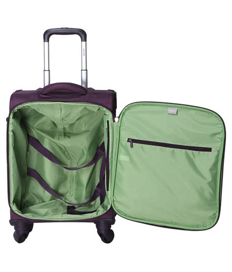 Delsey Flight Purple 4 Wheel Soft Luggage-Size22 Inch - Buy Delsey ...