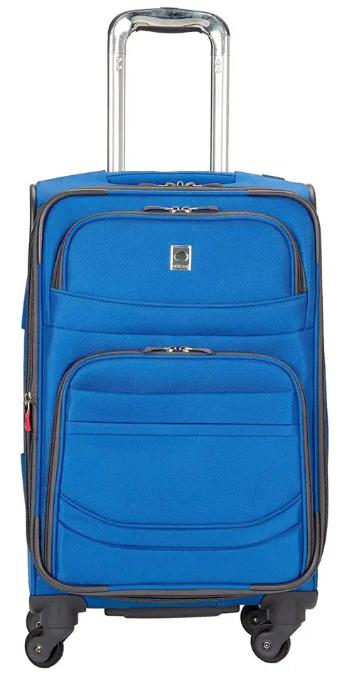 Delsey Luggage D-Lite Softside 21-Inch Carry-On Lightweight Expandable ...