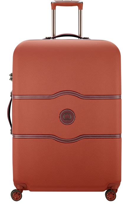 Delsey Chatelet AIR Hardside Large 77cm Spinner Suitcase Terracotta ...