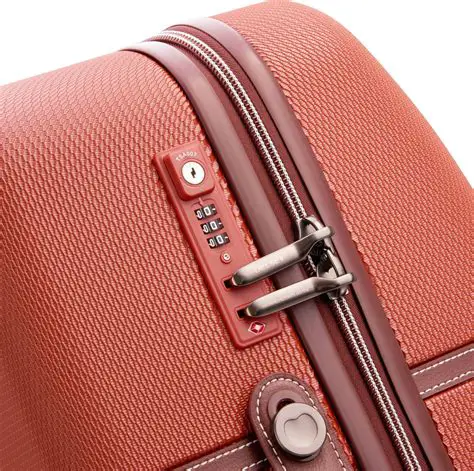 Delsey Chatelet AIR Hardside Large 77cm Spinner Suitcase Terracotta ...