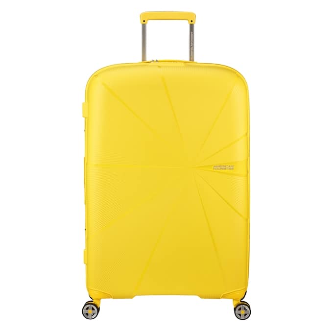 American Tourister Starvibe Spinner 77 EXP electric lemon | Travelbags.nl