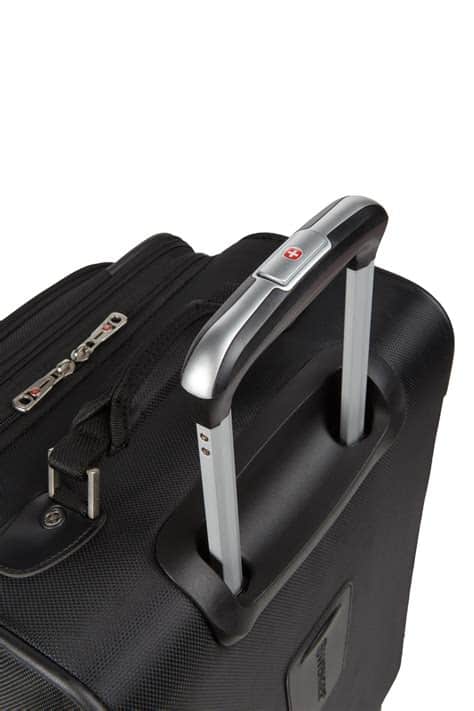 Wenger Identity Expandable Laptop Carry On Spinner Luggage - Black