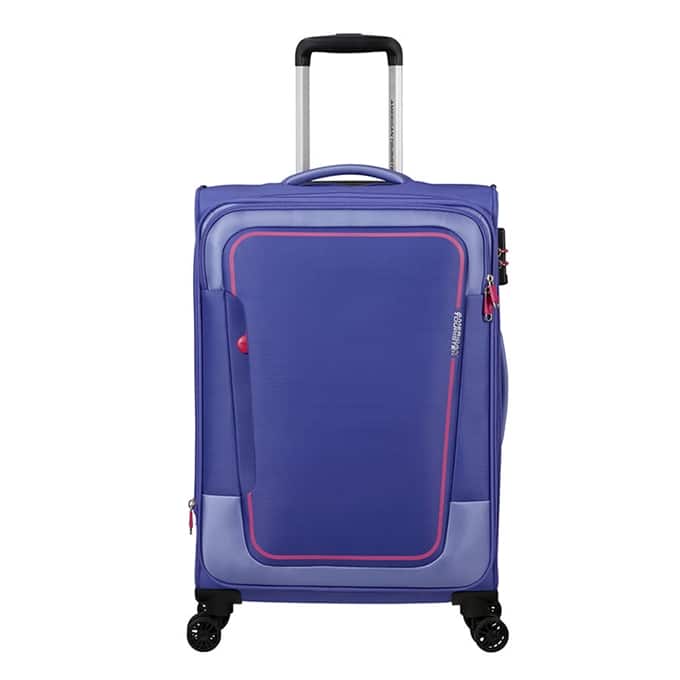 American Tourister Pulsonic Spinner 68 EXP soft lilac | Travelbags.be