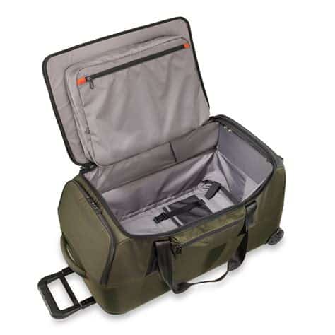 Briggs & Riley ZDX 27" Medium Upright Duffel - Hunter - Irv’s Luggage