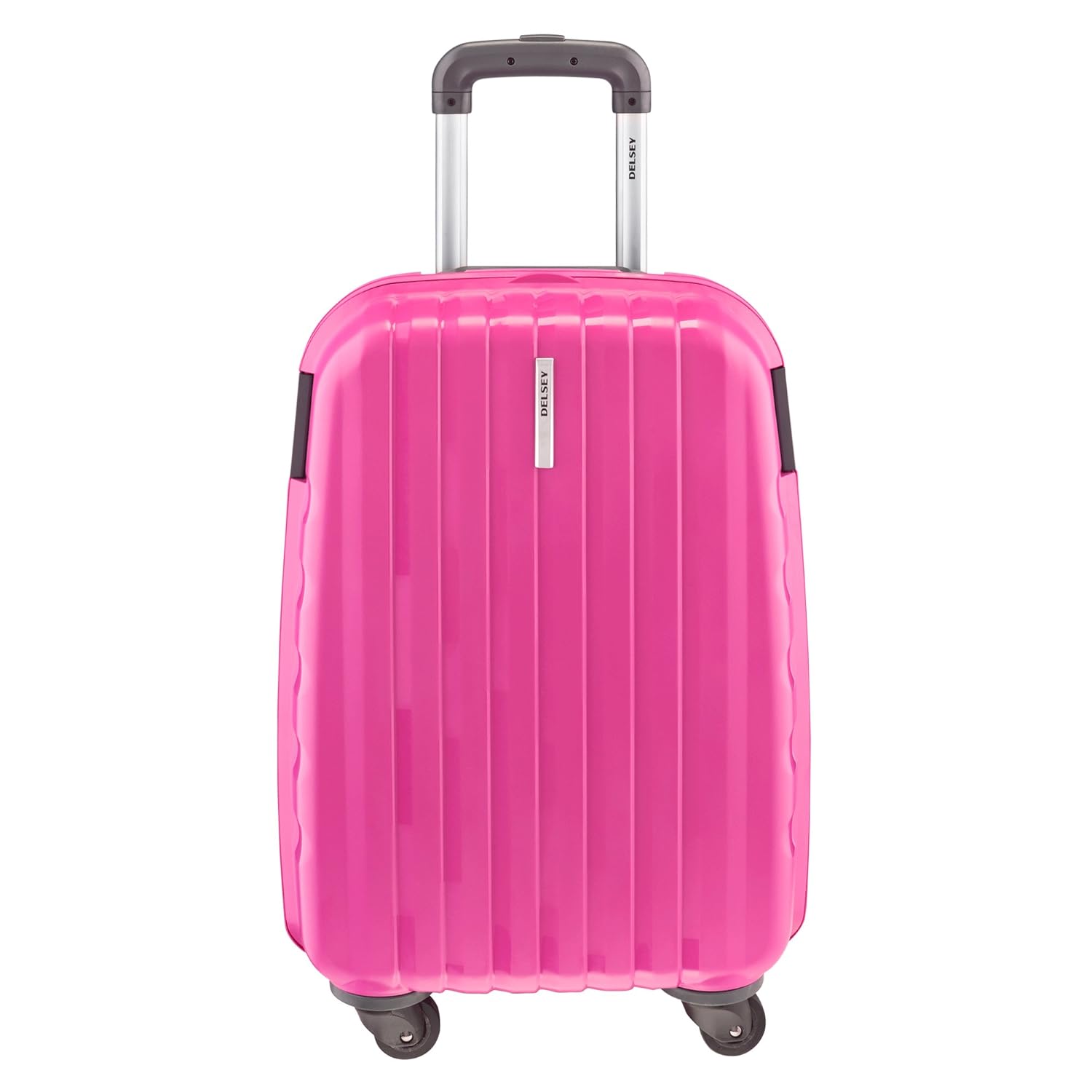 Buy Delsey Luggage Helium Colours Carry On Spinner Trolley, Rose, One ...