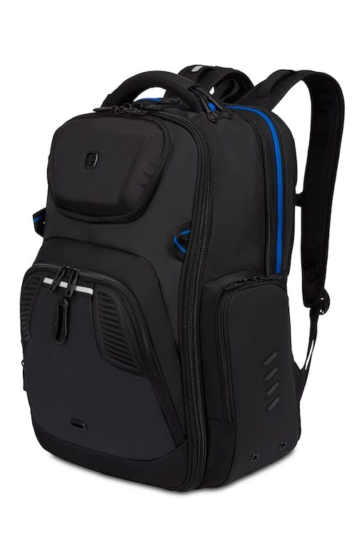 Swissgear 8121 USB ScanSmart Gaming Laptop Backpack - Black