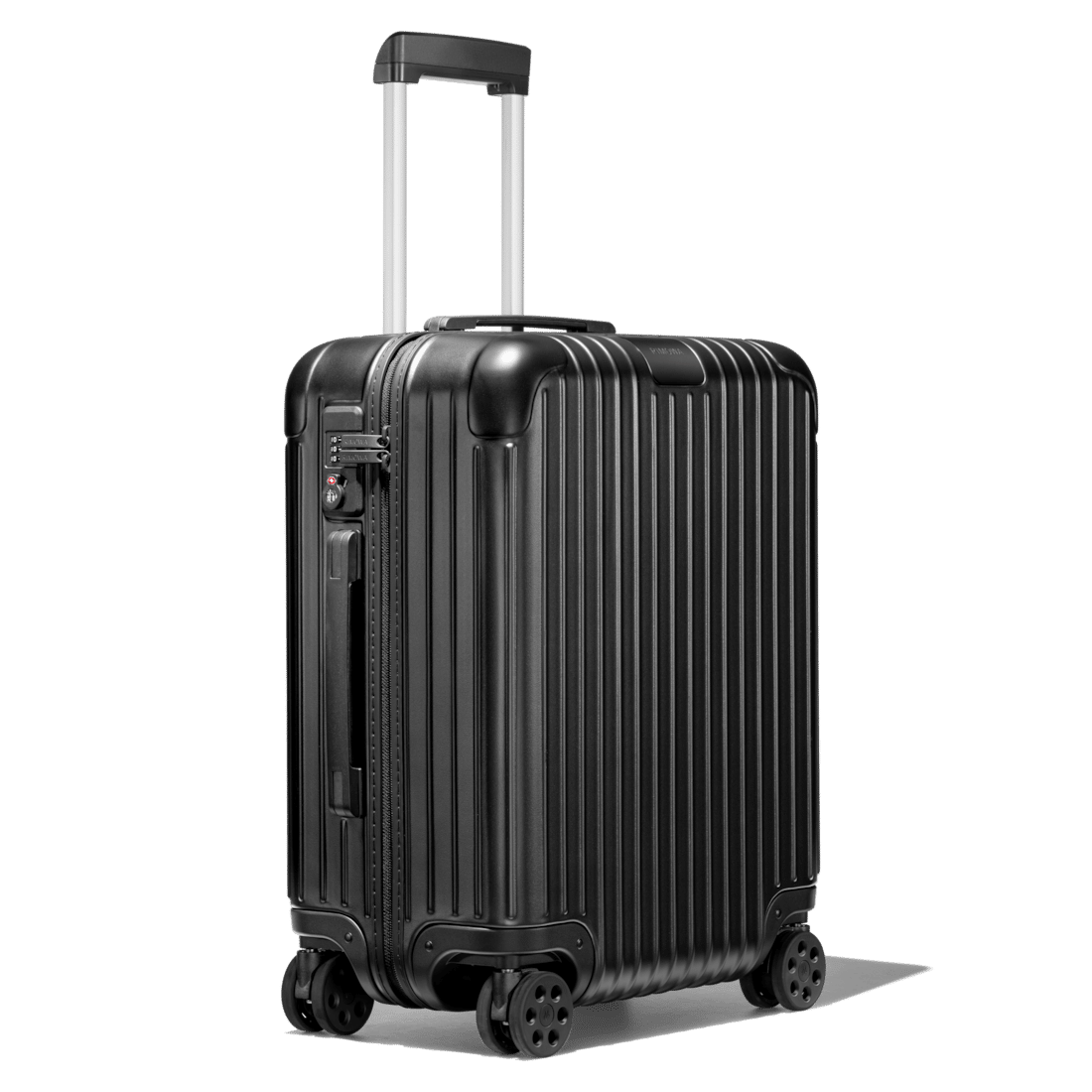 Essential Cabin Plus Large Carry-On Suitcase | Matte Black | RIMOWA