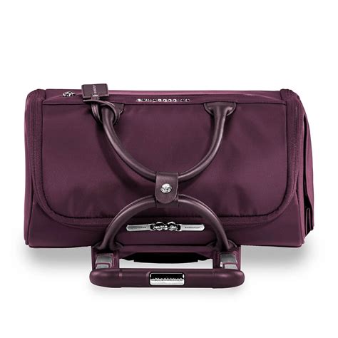 Briggs and Riley Rhapsody WIDEMOUTH CABIN SPINNER Plum | Altman Luggage ...