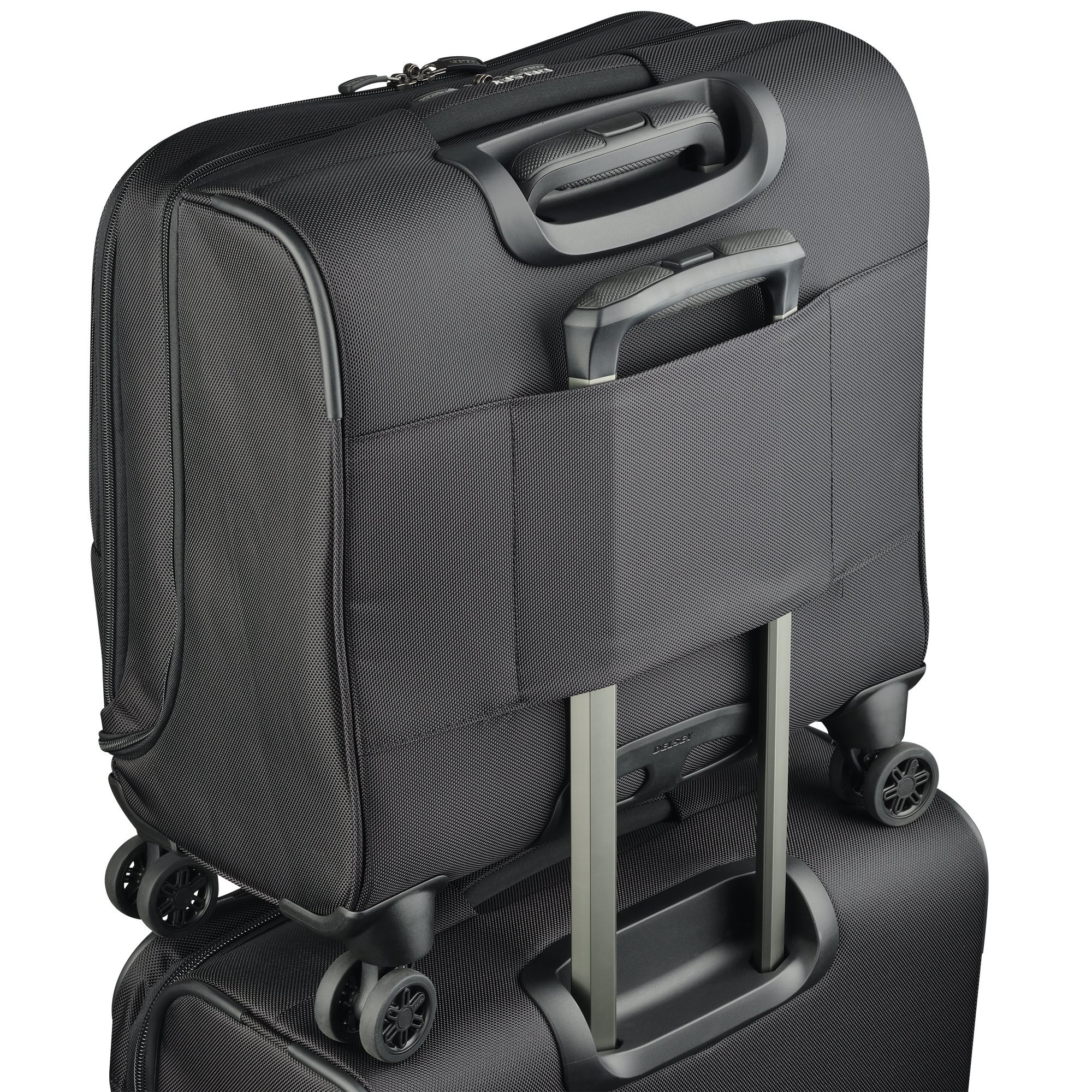 Delsey Luggage Cruise Lite Softside Spinner Trolley Tote, Black ...