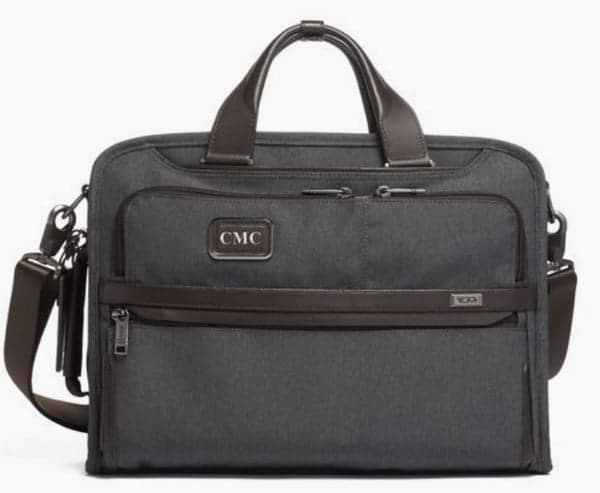 Engraved Tumi briefcase *Limited Edition* – CMC v69