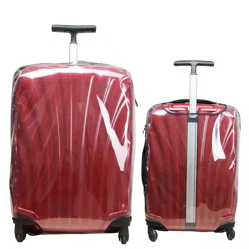 Aliexpress.com : Buy Thicken Transparent Luggage Cover for Samsonite ...