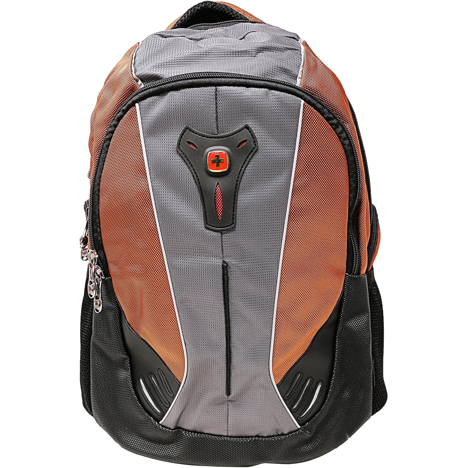 SWISSGEAR - Swiss Gear Jupiter 16 Nylon Backpack - Orange / Grey ...