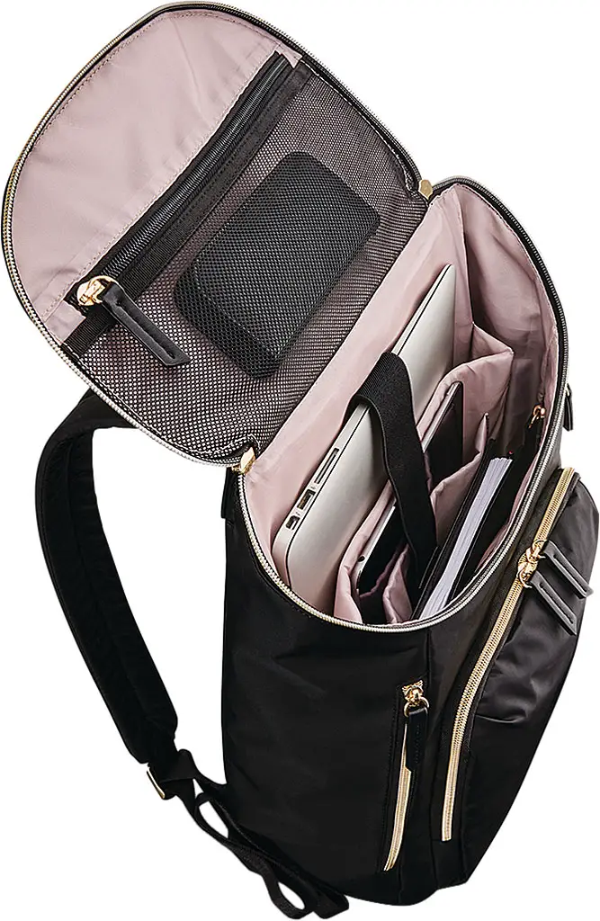 Women's Samsonite Mobile Solutions Deluxe Backpack Size 12.5" x 7.0" x ...